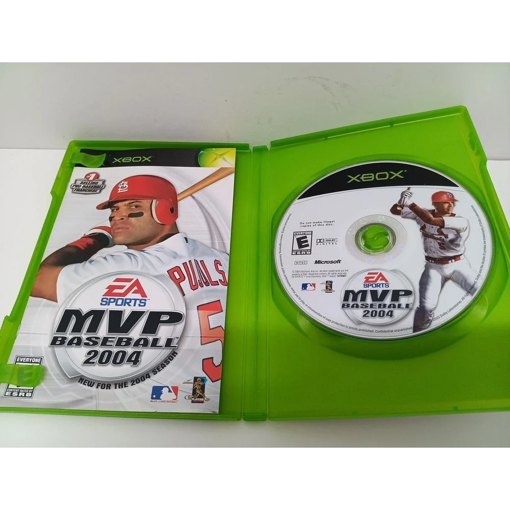 MVP Baseball 2004 (Microsoft Xbox, 2004)